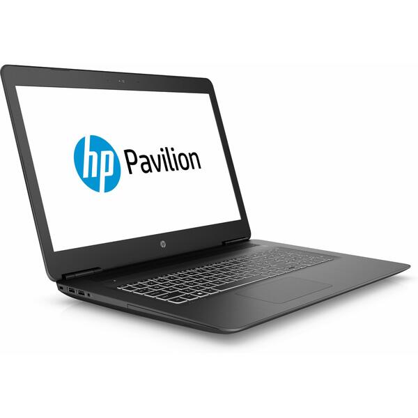 Laptop HP Pavilion 17-ab408nq, Intel Core i5-8300H, 8 GB, 1 TB, Free DOS, Negru