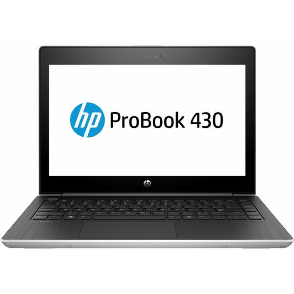 Laptop HP Probook 430 G5, Intel Core i5-8250U, 4 GB, 128 GB SSD, Free DOS, Argintiu