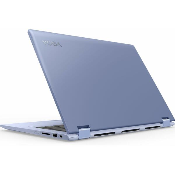 Laptop Lenovo Yoga 530 IKB, Intel Core i5-8250U, 8 GB, 256 GB SSD, Microsoft Windows 10 Home, Albastru