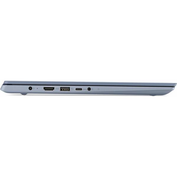 Laptop Lenovo IdeaPad 530S IKB, Intel Core i7-8550U, 8 GB, 512 GB SSD, Free DOS, Albastru