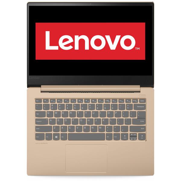 Laptop Lenovo IdeaPad 530S IKB, Intel Core i7-8550U, 8 GB, 256 GB SSD, Free DOS, Auriu