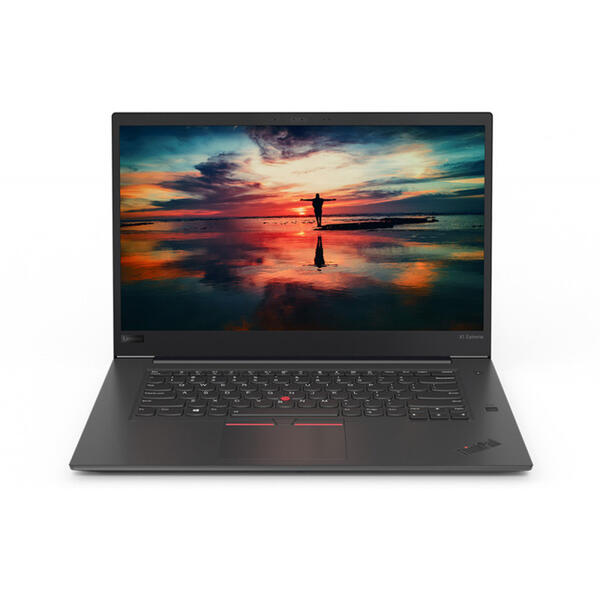 Laptop Lenovo ThinkPad X1 Extreme, Intel Core i5-8300H, 16 GB, 512 GB SSD, Microsoft Windows 10 Pro, Negru