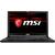 Laptop MSI GS63 Stealth 8RE, Intel Core i7-8750H, 16 GB, 1 TB + 256 GB SSD, Free DOS, Negru