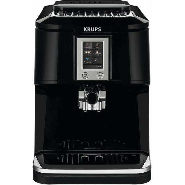 Espressor automat Krups EA8808, 1450 W, 15 bar, 1.7 l, Negru