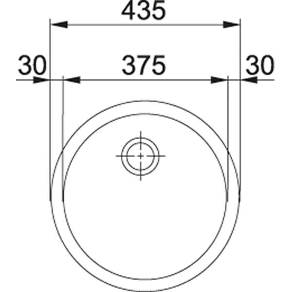 Chiuveta Franke RBL 610-38, Adancime cuva 195 mm, Inox