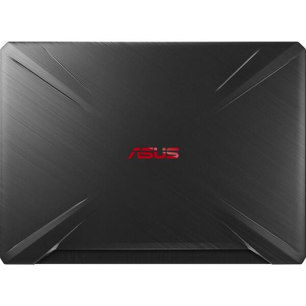 Laptop Asus TUF FX505GD, Intel Core i7-8750H, 8 GB, 1 TB, Free DOS, Negru