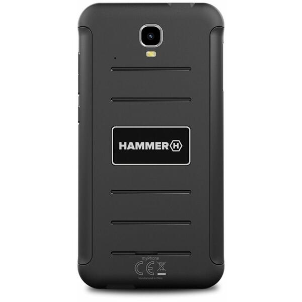 Telefon mobil myPhone Hammer Active, 4.7 inch, 1 GB RAM, 8 GB, Negru