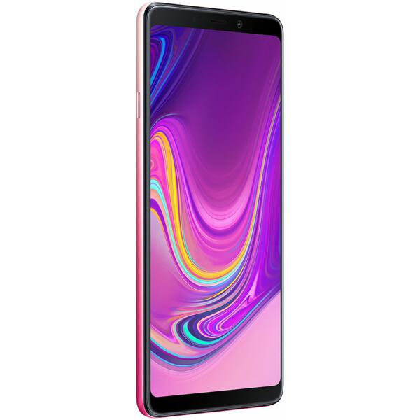 Telefon mobil Samsung Galaxy A9 (2018), 6.3 inch, 6 GB RAM, 128 GB, Roz
