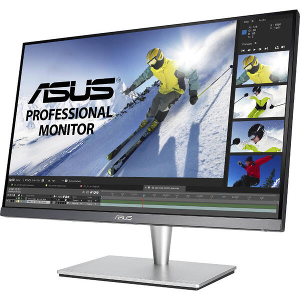 Monitor Asus PA24AC, 24.1 inch, Full HD, 5 ms, Gri