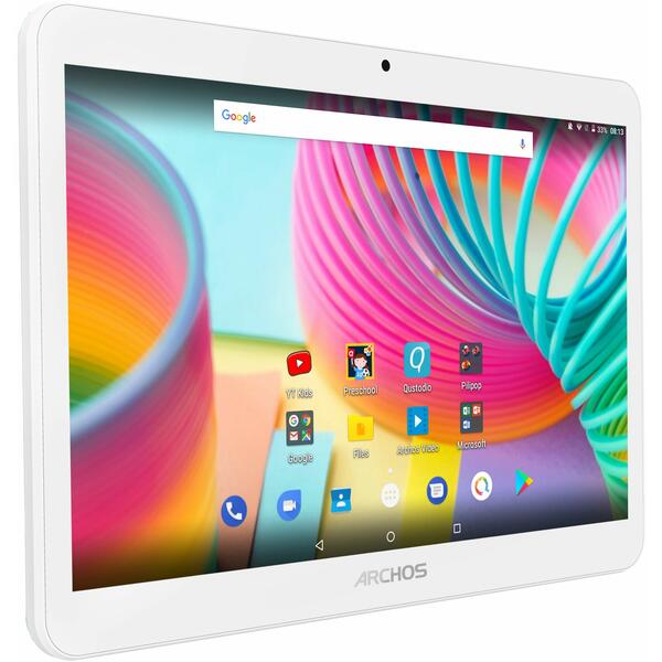Tableta Archos Junior, 10.1 inch, 1 GB RAM, 8 GB, Alb / Argintiu