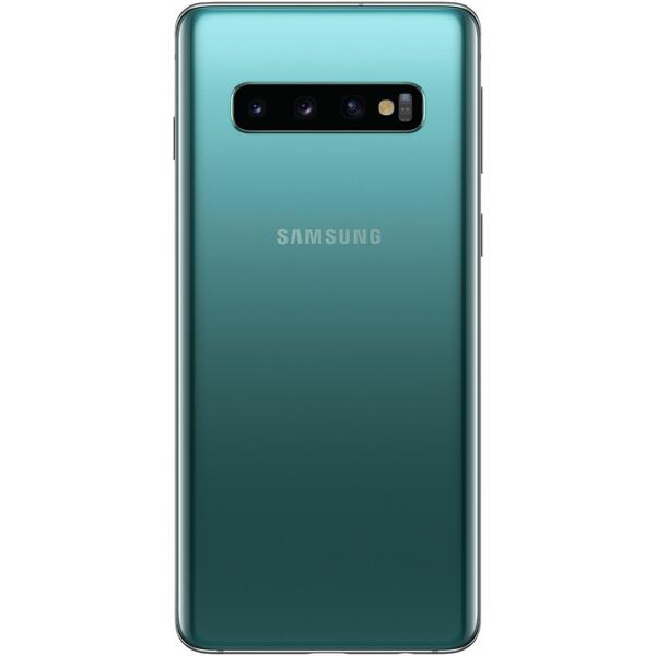 Telefon mobil Samsung Galaxy S10, Dual SIM, 128GB, 8GB RAM, 4G, Green