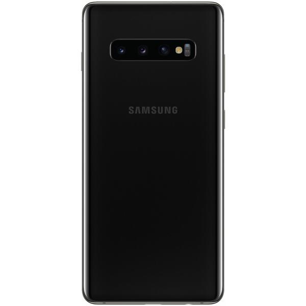 Telefon mobil Samsung Galaxy S10+, Dual SIM, 512GB, 8GB RAM, 4G, Ceramic Black