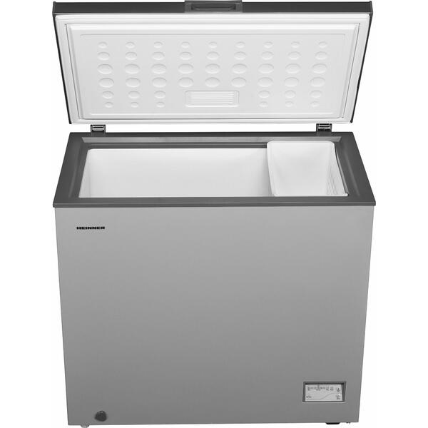 Lada frigorifica Heinner HCF-205NHSA+, 200 l, Clasa A+, Argintiu