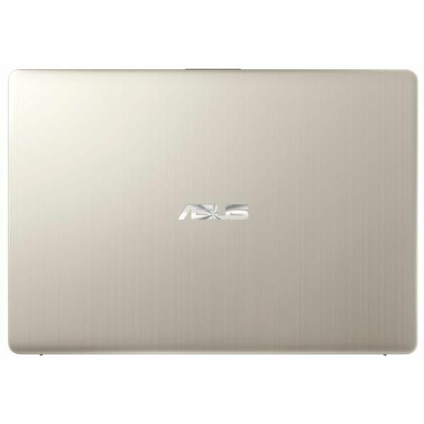 Laptop Asus VivoBook S14 S430FA-EB007T, Intel Core i5-8265U, 8 GB, 256 GB SSD, Microsoft Windows 10 Home, Auriu