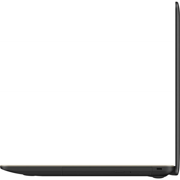 Laptop Asus VivoBook 15 X540UB, FHD, Intel Core i3-7020U, 4 GB, 256 GB SSD, Endless OS, Negru / Maro