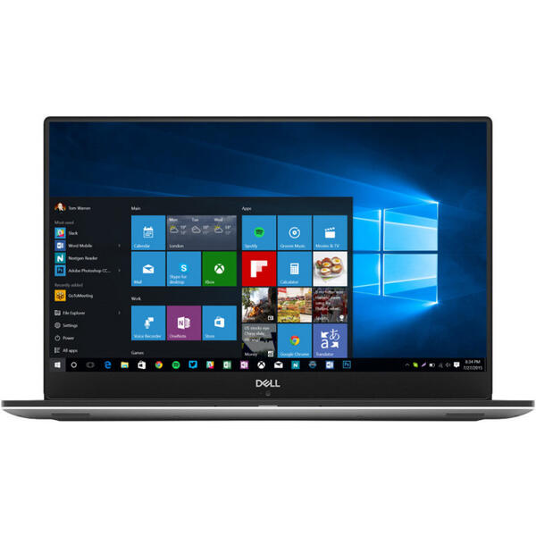 Laptop Dell Precision 5530 (seria 5000), FHD, Intel Core i9-8950HK, 32 GB, 512 GB SSD, Microsoft Windows 10 Pro, Negru