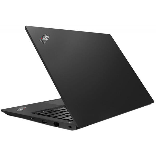 Laptop Lenovo ThinkPad E485, FHD IPS, AMD Ryzen 7 2700U, 8 GB, 256 GB SSD, Microsoft Windows 10 Pro, Negru