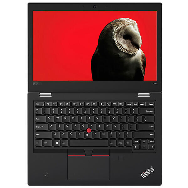 Laptop Lenovo ThinkPad L380, FHD IPS, Intel Core i7-8550U, 8 GB, 256 GB SSD, Microsoft Windows 10 Pro, Negru