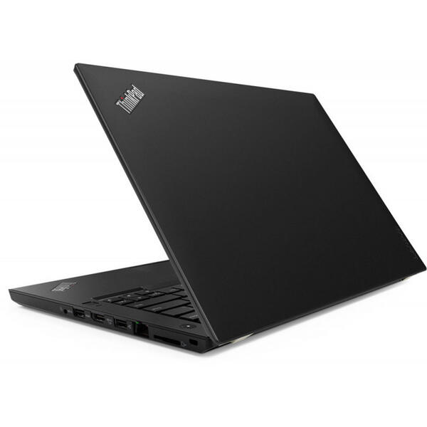 Laptop Lenovo ThinkPad T480, Intel Core i5-8250U, 8 GB, 512 GB SSD, Microsoft Windows 10 Pro, Negru