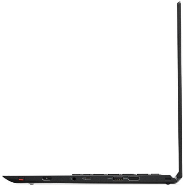 Laptop Lenovo ThinkPad X1 Yoga (2nd Gen), WQHD IPS Touch, Intel Core i7-7500U, 16 GB, 512 GB SSD, Microsoft Windows 10 Pro, Negru