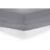 Cearceaf de pat cu elastic Heinner HR-ZSHEET-180, Bumbac, Potrivit pentru saltele cu inaltime maxima de 25 cm, Gri