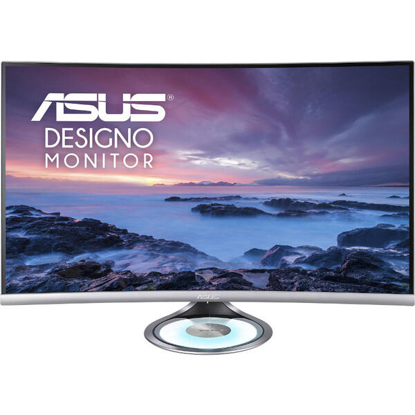 Monitor Asus MX32VQ, 31.5 inch, WQHD, 4 ms, Negru / Gri