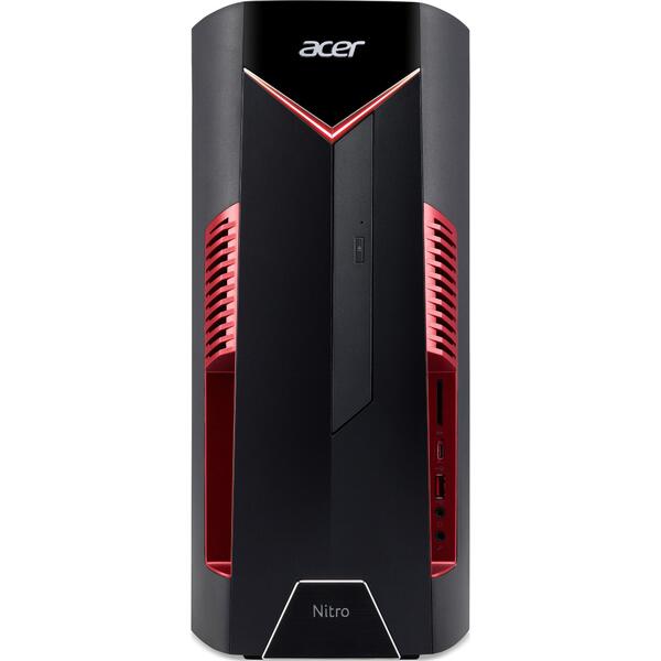 Sistem desktop Acer Nitro 50, Intel Core i5-8400, 16 GB, 1 TB + 128 GB SSD, Endless OS