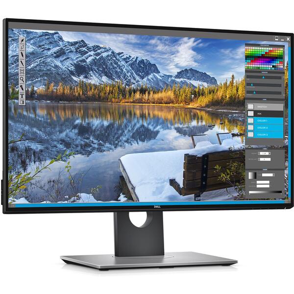 Monitor Dell U2518D, 25 inch, WQHD, 5 ms, Negru