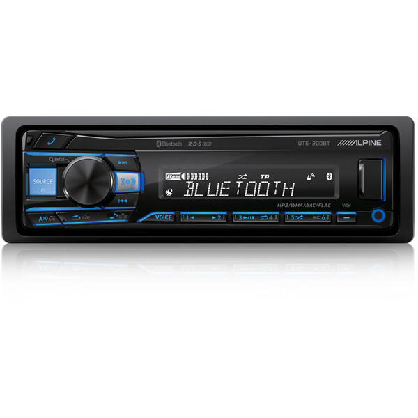 Player auto Alpine UTE-200BT, 4 x 50 W, USB, AUX, Bluetooth