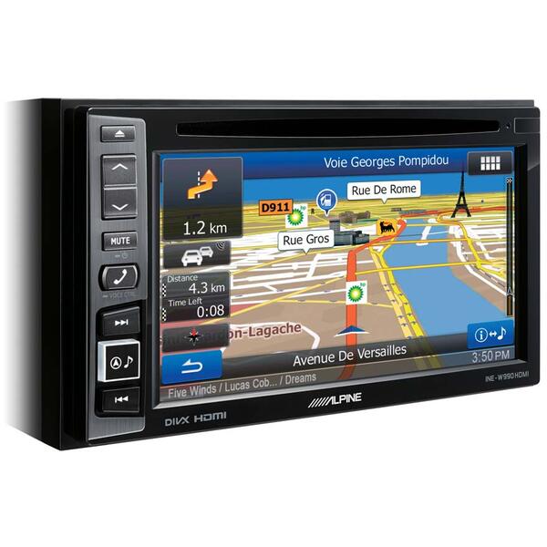 Sistem multimedia auto Alpine INE-W990HDMI, 6.1 inch, 4 x 50 W, Bluetooth