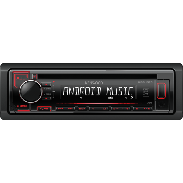 Player auto Kenwood KDC-152R, 4 x 50 W, USB, AUX