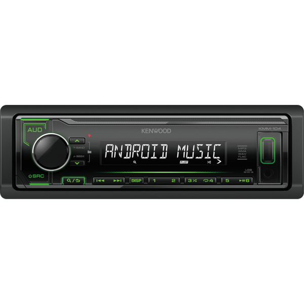 Player auto Kenwood KMM-104GY, 4 x 50 W, USB, AUX