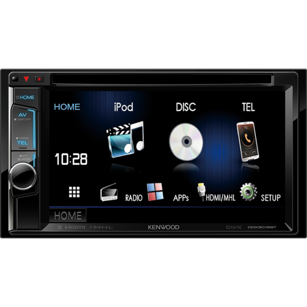 Sistem multimedia auto Kenwood DDX-5016BT, 6.2 inch, 4 x 50 W, Bluetooth