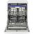 Masina de spalat vase Hansa ZWM 627 WEB, 14 Seturi, 7 Programe, Clasa A++, Alb