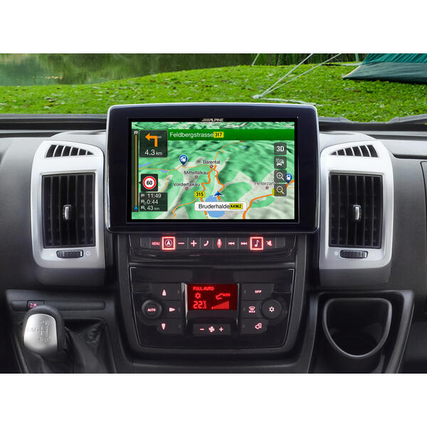GPS Alpine X902D-DU, 9 inch, Ecran tactil, Bluetooth, Harta Europei