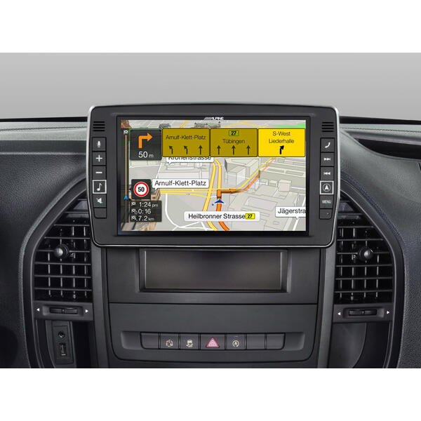 GPS Alpine X902D-V447, 9 inch, Ecran tactil, Bluetooth, Harta Europei