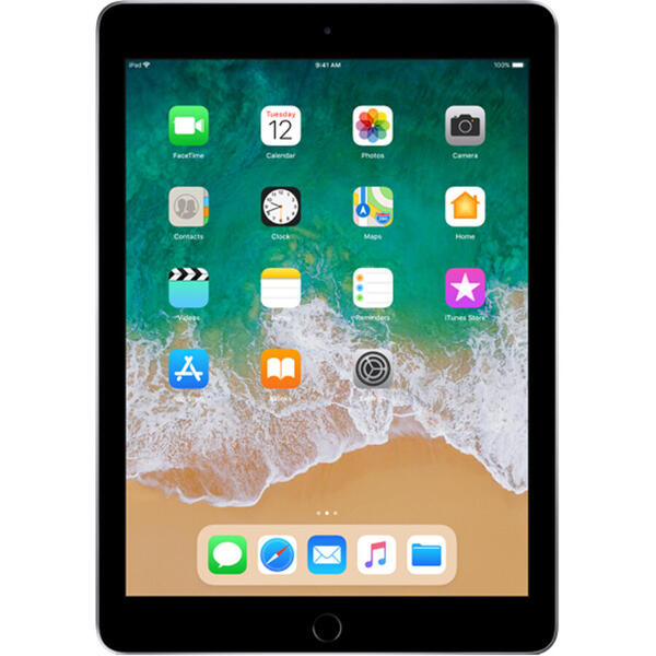 Tableta Apple iPad 9.7 inch (2018), 32GB, Wi-Fi, Space Grey
