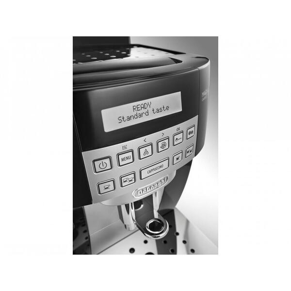 Espressor automat DeLonghi ECAM 22.360.B, 1.8 L, 1450 W, 15 bar, Rasnita integrata, Negru