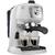 Espressor manual DeLonghi EC221.W, Dispozitiv spumare, Sistem cappuccino, 15 Bar, 1 l, Oprire automata, Alb