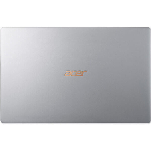 Laptop Acer Swift 5 SF515-51T, FHD IPS Touch, Intel Core i5-8265U, 8 GB, 256 GB SSD, Microsoft Windows 10 Home, Argintiu