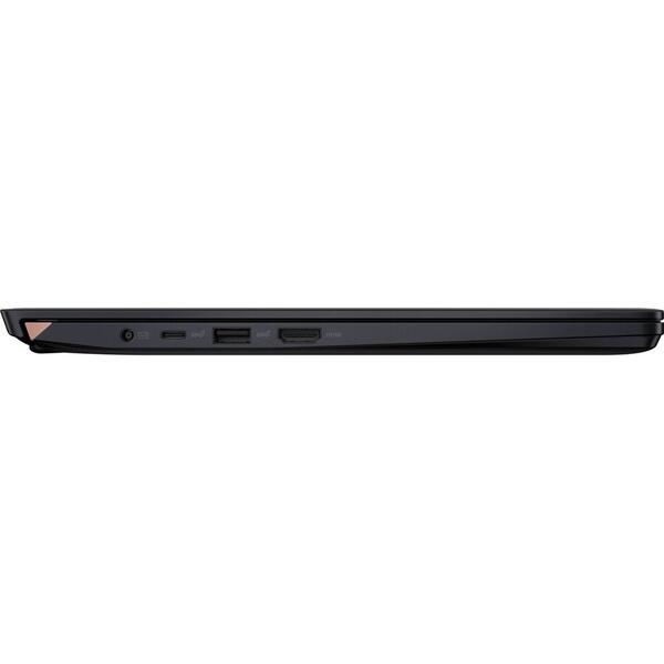 Laptop Asus ZenBook Pro 14 UX480FD, FHD, Intel Core i7-8565U, 16 GB, 512 GB SSD, Microsoft Windows 10 Pro, Negru