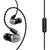 Casti Pioneer SE-CH5T-K, Hi-Res Audio in-ear, Airflow control, Control telefon, Argintiu