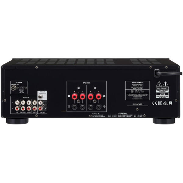 Amplificator Pioneer SX-10AE(B), 100 W, Bluetooth, Negru
