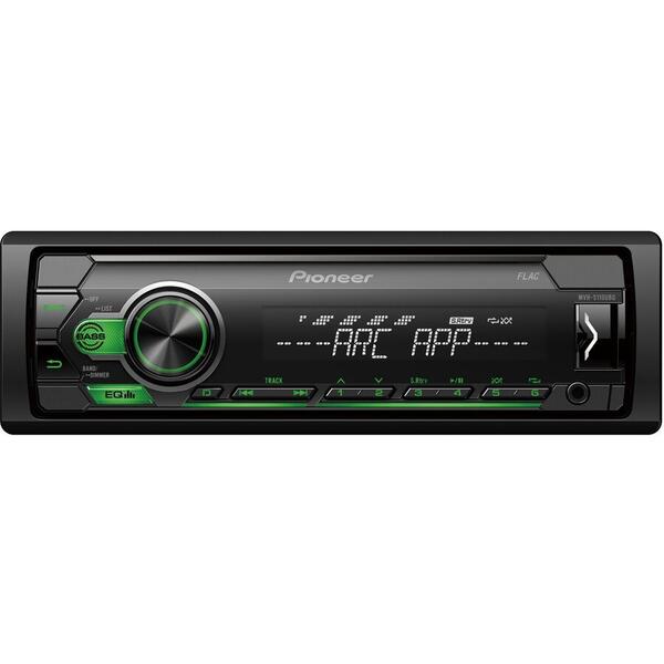 Player auto Pioneer MVH-S110UBG, 4 x 50 W, USB, AUX