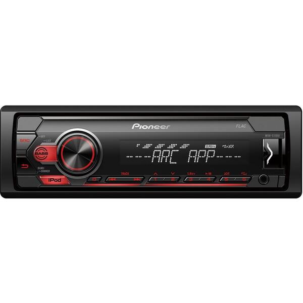 Player auto Pioneer MVH-S110UI, 4 x 50 W, USB, AUX