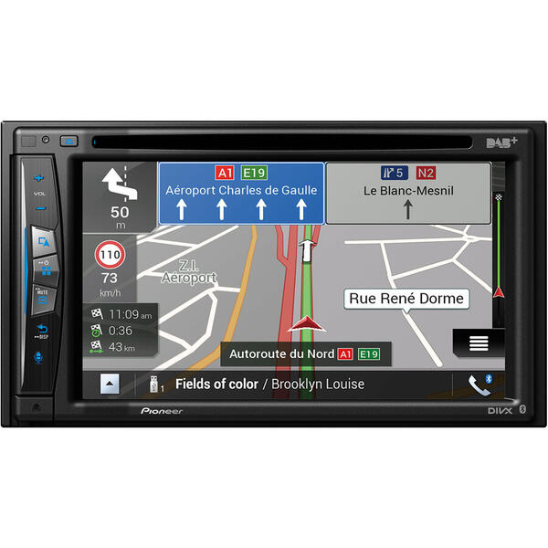GPS Pioneer AVIC-Z720DAB, 6.2 inch, Ecran tactil, Bluetooth, Harta Europei