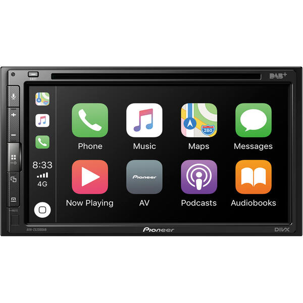 Sistem multimedia auto Pioneer AVH-Z5200DAB, 6.8 inch, 4 x 50 W, DAB, Bluetooth