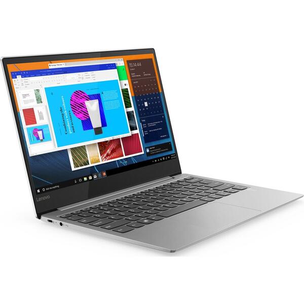Laptop Lenovo YOGA S730, FHD IPS, Intel Core i5-8265U, 16 GB, 512 GB SSD, Microsoft Windows 10 Home, Argintiu