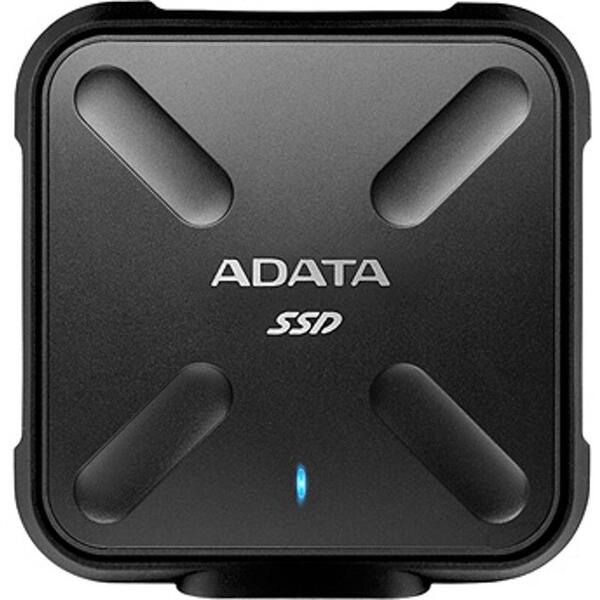 SSD Adata SD700, 256 GB, USB 3.1, Negru
