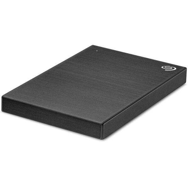 Hard Disk extern Seagate Backup Plus Slim, 1 TB, 2.5 inch, USB 3.0, Negru